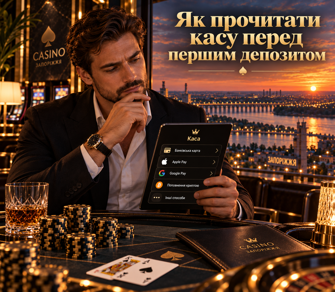 Як прочитати касу перед першим депозитом